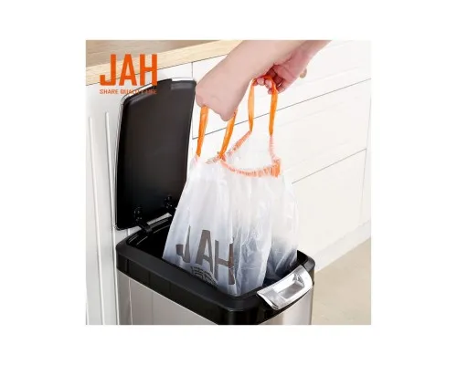 Пакеты для мусора JAH Для ведер до 50 л (65x85 см) с затяжками 15 шт. (6306)