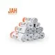 Пакеты для мусора JAH Для ведер до 50 л (65x85 см) с затяжками 15 шт. (6306)