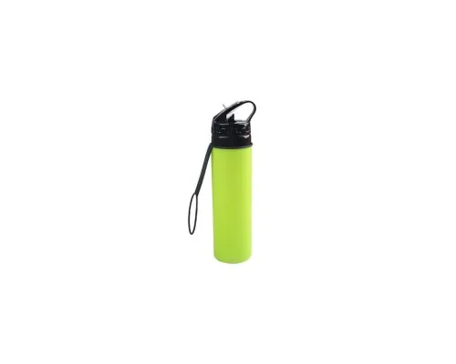 Бутылка для воды XoKo ChildCare 100 Зелена Складна Силіконова (XK-BOTL100-GRN)