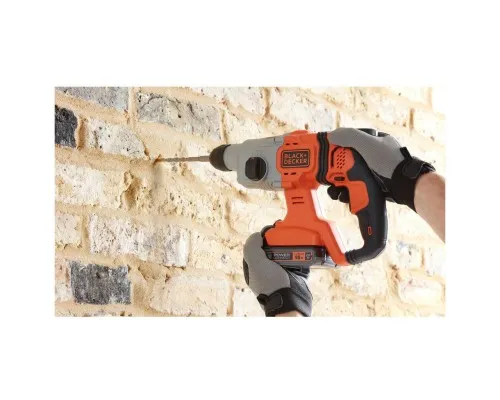 Перфоратор Black&Decker SDS-Plus,18 В, 1.2 Дж, 3 режими, 2.6 кг (без АКБ та ЗУ) (BCD900B)