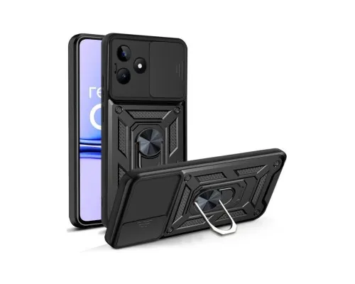 Чохол до мобільного телефона BeCover Military Realme C53 Black (710701)