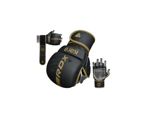 Перчатки для MMA RDX F6 Kara Matte Golden XL (GGR-F6MGL-XL)