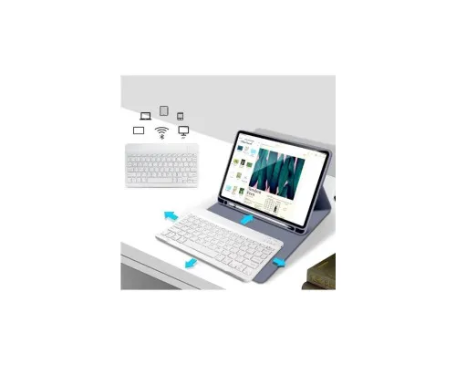 Чехол для планшета BeCover Keyboard Apple iPad 10.2 2019/2020/2021 Purple (711138)