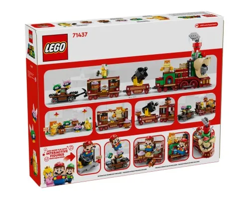 Конструктор LEGO Super Mario Швидкий потяг Боузера (71437)