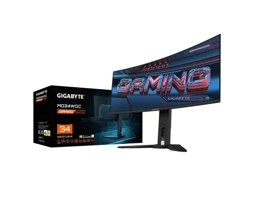 Монітор GIGABYTE MO34WQC Gaming Monitor