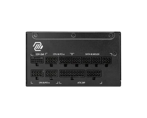 Блок живлення MSI 1250W (MAG A1250GL PCIE5)