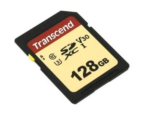 Карта памяти Transcend 128GB SDXC class 10 UHS-I (TS128GSDC500S)