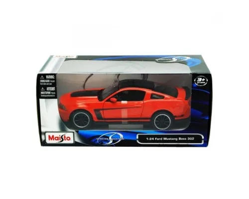 Машина Maisto Ford Mustang Boss 302 (1:24) оражевый (31269 orange)