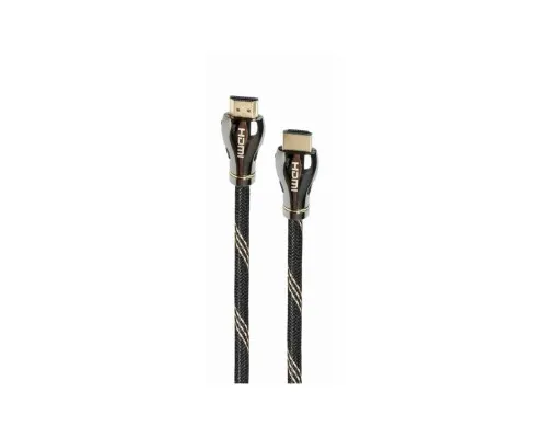 Кабель мультимедійний HDMI to HDMI 1.0m V.2.1 Premium Cablexpert (CCBP-HDMI8K-1M)