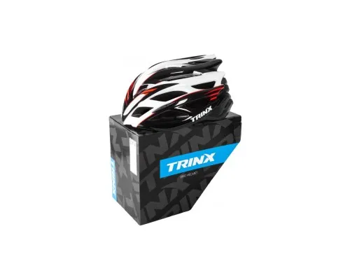 Шолом Trinx TT03 59-60 см Black-White-Red (TT03.black-white-red)