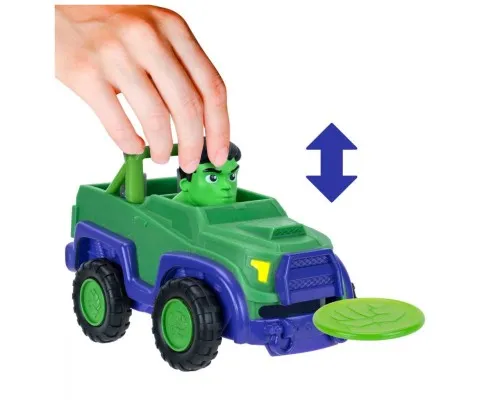 Машина Spidey Little Vehicle Disc Dashers Hulk W1 Халк (SNF0012)