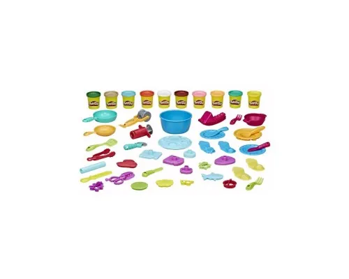Набор для творчества Hasbro Play-Doh Меганабор повара (C3094)