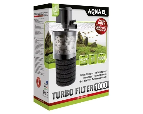 Фільтр для акваріума AquaEl Turbo Filter 1000 внутрішній на 250 л (5905546133364)