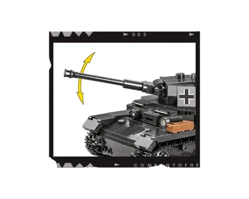 Конструктор Cobi Company of Heroes 3 Танк Panzer IV, 610 деталей (COBI-3045)