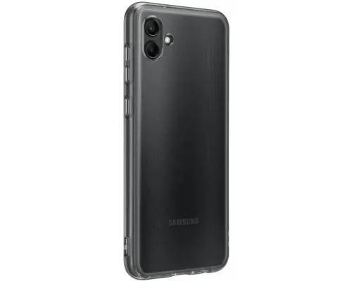 Чохол до мобільного телефона Samsung Samsung A04 Soft Clear Cover Black (EF-QA045TBEGRU)