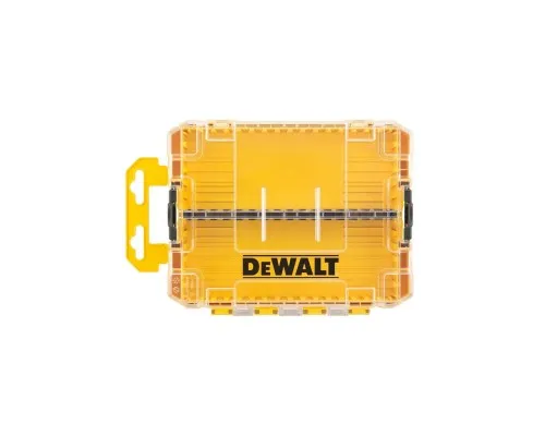 Ящик для инструментов DeWALT для бит системы TSTAK Tough Case М с футляро и кассетами 4 шт, разделители 6шт (DT70802)
