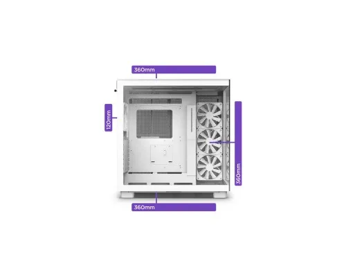 Корпус NZXT H9 Elite Edition White (CM-H91EW-01)