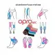 Кінезіо тейп Opro Kinesiology Tape Блакитний (TEC57542)