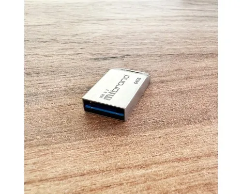 USB флеш накопитель Mibrand 64GB Ant Silver USB 3.2 (MI3.2/AN64M4S)