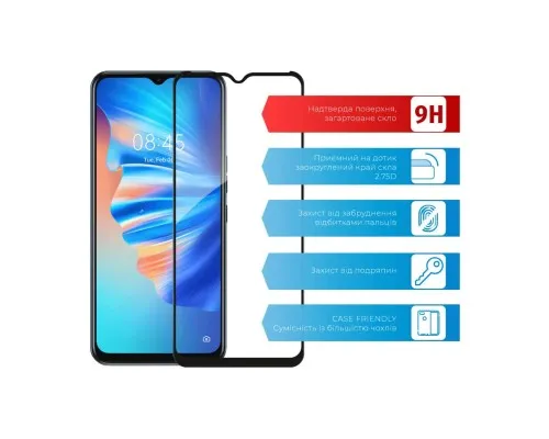 Скло захисне ACCLAB Full Glue Tecno Spark 8T (1283126542244)