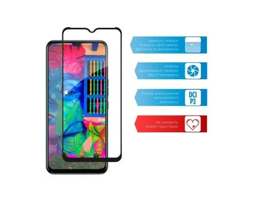 Скло захисне ACCLAB Full Glue Tecno Spark 8T (1283126542244)