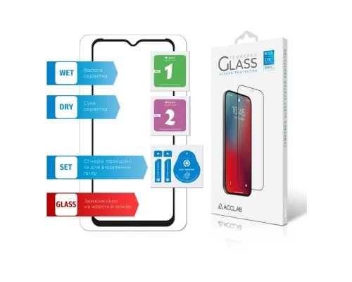 Скло захисне ACCLAB Full Glue Tecno Spark 8T (1283126542244)