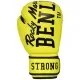 Боксерські рукавички Benlee Chunky B PU-шкіра 8oz Жовті (199261 (Neon yellow) 8 oz.)