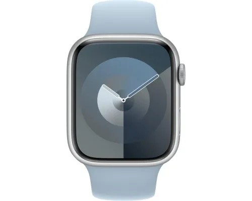 Ремешок для смарт-часов Apple 45mm Light Blue Sport Band - S/M (MWMU3ZM/A)