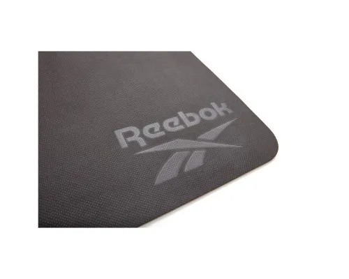 Коврик для йоги Reebok Double Sided Yoga Mat чорний, сірий RAYG-11042BKGR (885652020817)