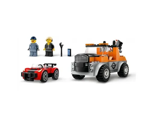 Конструктор LEGO City Евакуатор і ремонт спортивних авто (60435)