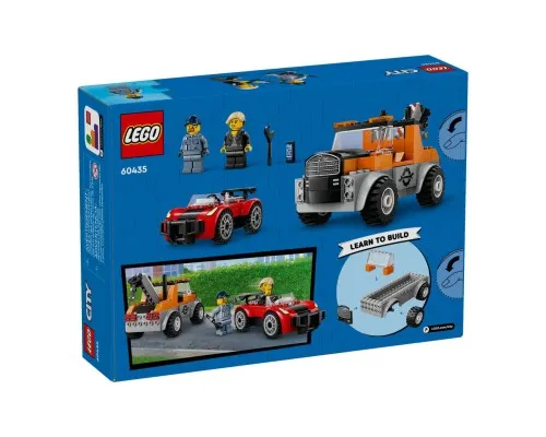 Конструктор LEGO City Эвакуатор и ремонт спортивных авто (60435)