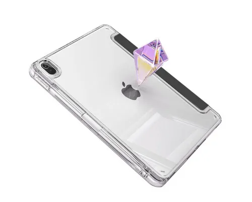 Чохол до планшета BeCover Ultra Slim Origami Transparent Apple Pencil Apple iPad Air (4/5) 2020/2022 10.9" Black (711102)