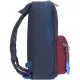 Рюкзак шкільний Bagland Молодіжний Mini 330 Чорнильний/Вишня 8 л (0050866) (64891023)
