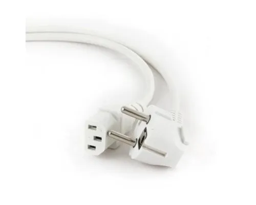 Кабель питания C13 1.8m white Cablexpert (PC-186W-VDE)