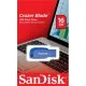 USB флеш накопитель SanDisk 16GB Cruzer Blade Blue Electric USB 2.0 (SDCZ50C-016G-B35BE)