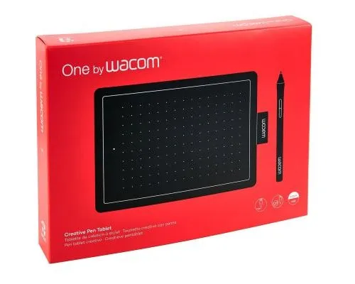 Графічний планшет Wacom One by Small Black (CTL-472-N)