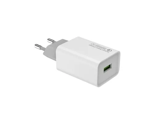 Зарядний пристрій ColorWay 1USB Huawei Super Charge/Quick Charge 3.0, 4A (20W) (CW-CHS014Q-WT)