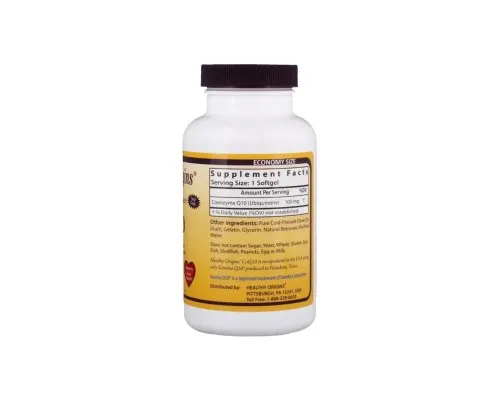 Антиоксидант Healthy Origins Коензим Q10, Kaneka (COQ10), 100 мг, 150 желатинових капсул (HO35017)