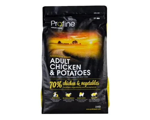 Сухий корм для собак Profine Adult Chicken з куркою та картоплею 3 кг (8595602517442)