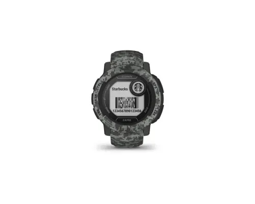Смарт-часы Garmin Instinct 2, Camo Edition, Graphite Camo, GPS (010-02626-03)