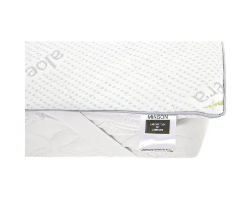 Наматрацник MirSon №1002 Alberto Eco Seasons Aloe Vera 200х200 см (2200001491700)