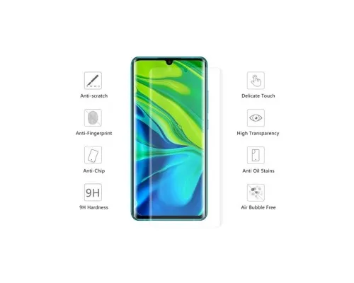 Скло захисне Drobak Xiaomi Mi Note 10 Lite (232360)