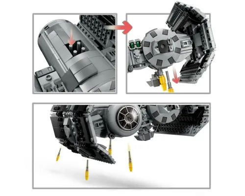 Конструктор LEGO Star Wars Бомбардувальник TIE 625 деталей (75347)