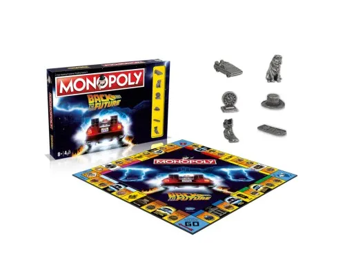 Настольная игра Winning Moves Back To The Future Monopoly (WM01330-EN1-6)