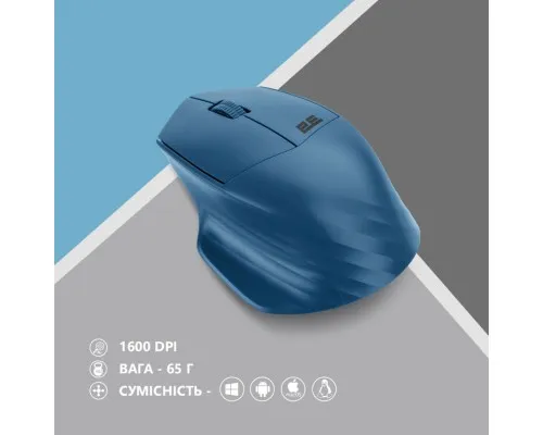 Мишка 2E MF280 Silent Wireless/Bluetooth Blue (2E-MF280WBL)