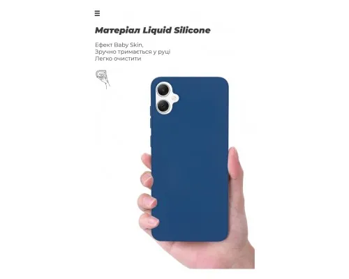 Чехол для мобильного телефона Armorstandart ICON Case Samsung A05 (A055) Dark Blue (ARM71802)