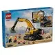 Конструктор LEGO City Желтый строительный экскаватор (60420)