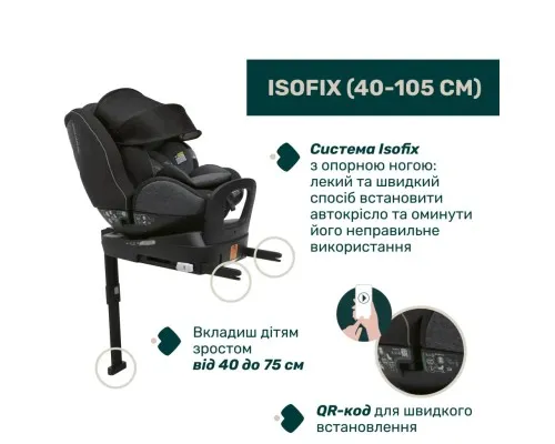 Автокресло Chicco Seat3Fit Air i-Size black/grey (8058664173495) (79879.16)