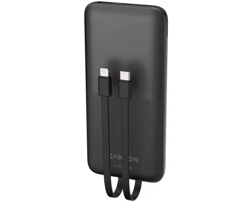 Батарея універсальна Canyon PB-1010 10000 mAh PD/22.5W QC/3.0 Black (CNE-CPB1010B)