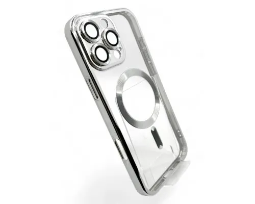 Чохол до мобільного телефона BeCover TPU Chrome Case (MagSafe) для Apple iPhone 16 Pro Max Silver (712088)
